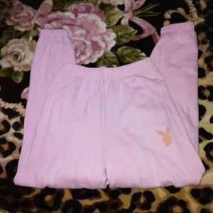 PINK PLAYBOY CLUB jogger sweatpantz